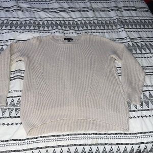 I am selling a nude sweater with a shimmer of gold perfect for the holidays